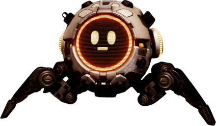 Clunky, the Honour Bound Game Studios mascot
